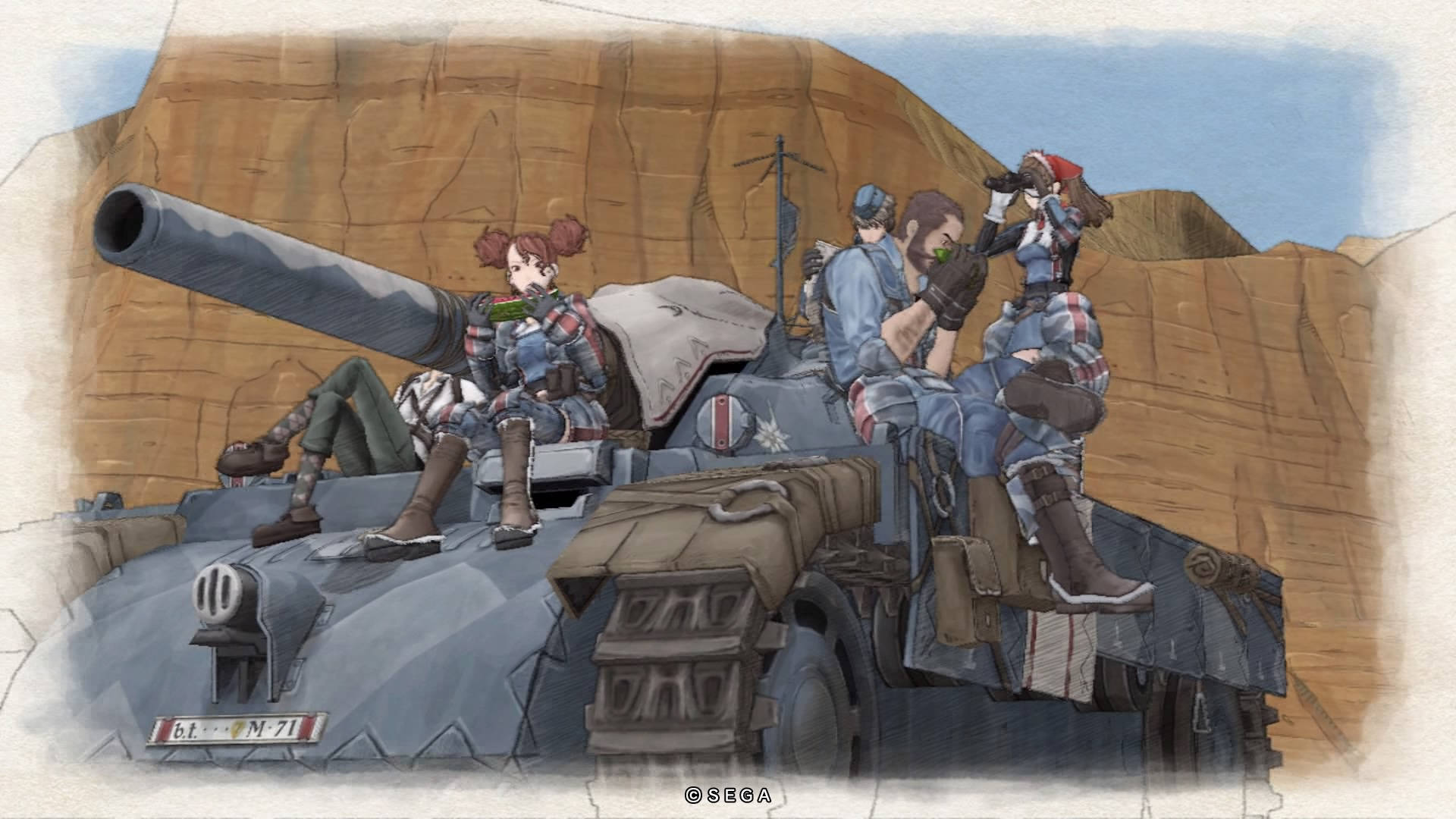 Valkyria Chronicles Squad Wallpaper