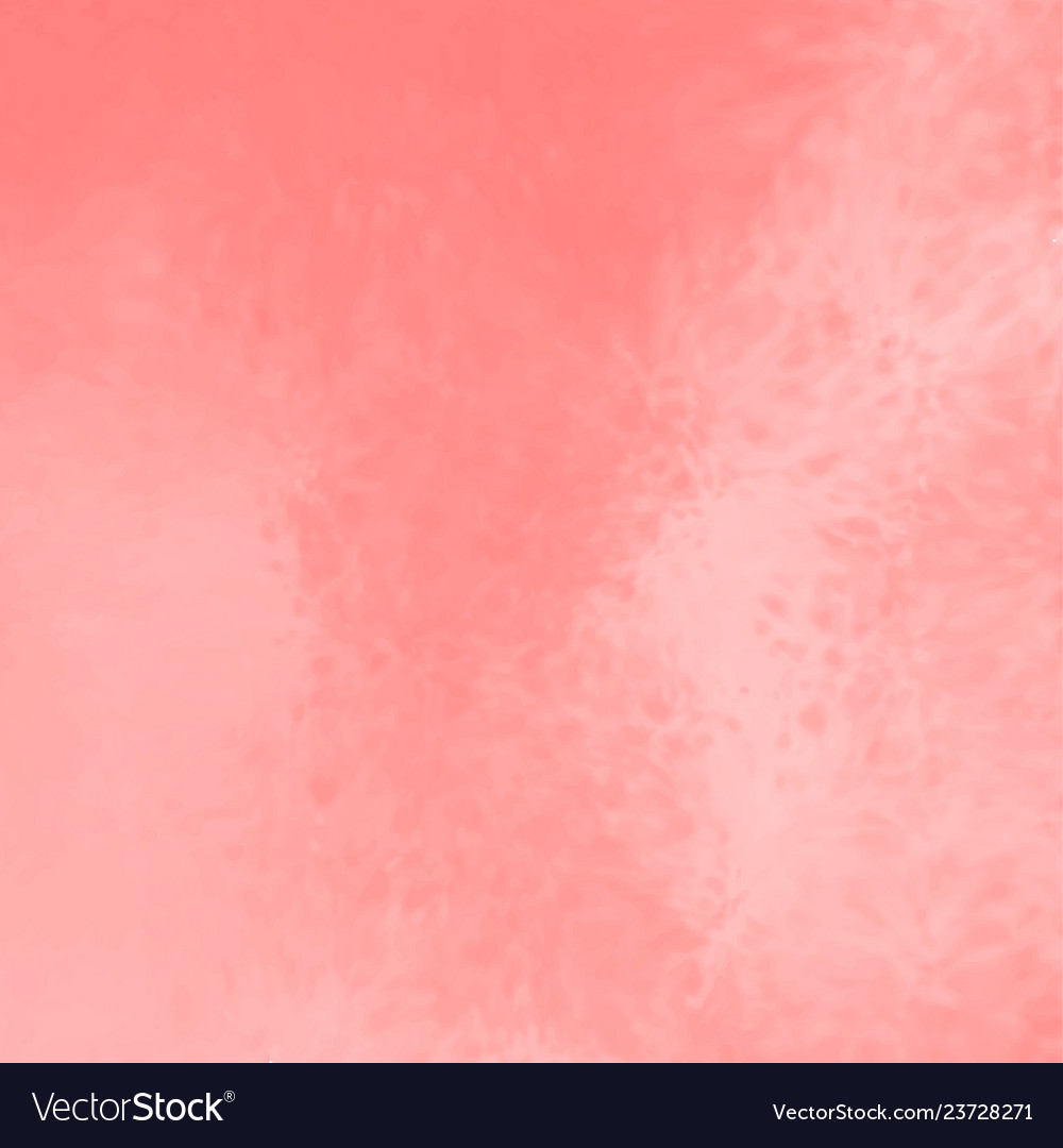 Peach color elegant watercolor texture background Vector Image