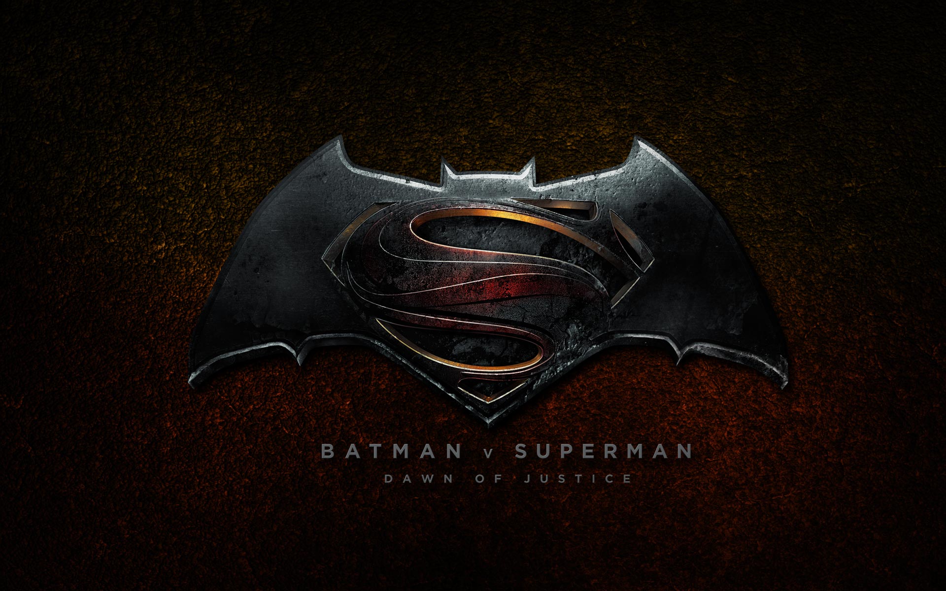Batman Vs Superman Dawn Of Justice Logo Wallpaper