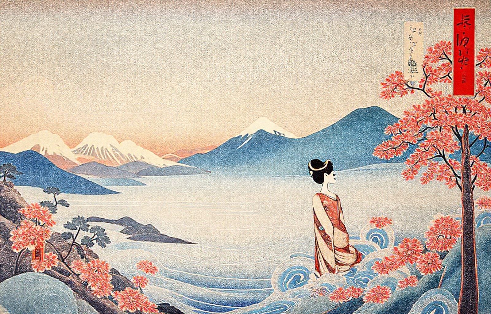 Ukiyo E Wallpaper
