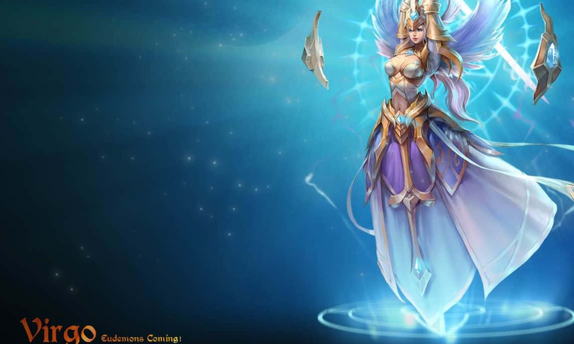 Astrological Sign Of A Virgo Wallpaper