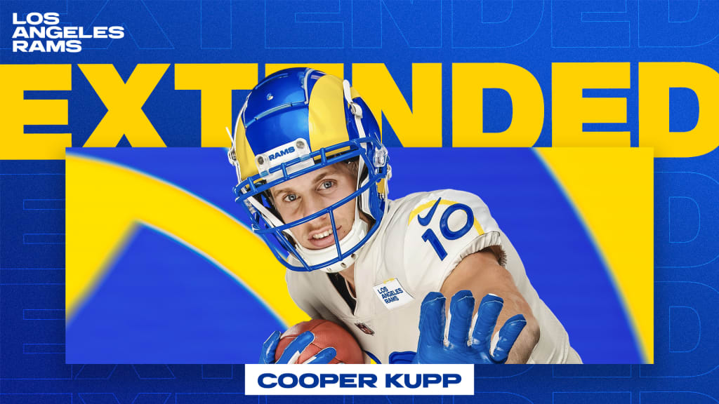 Rams wide receiver Cooper Kupp agree to terms on a 3 year extension