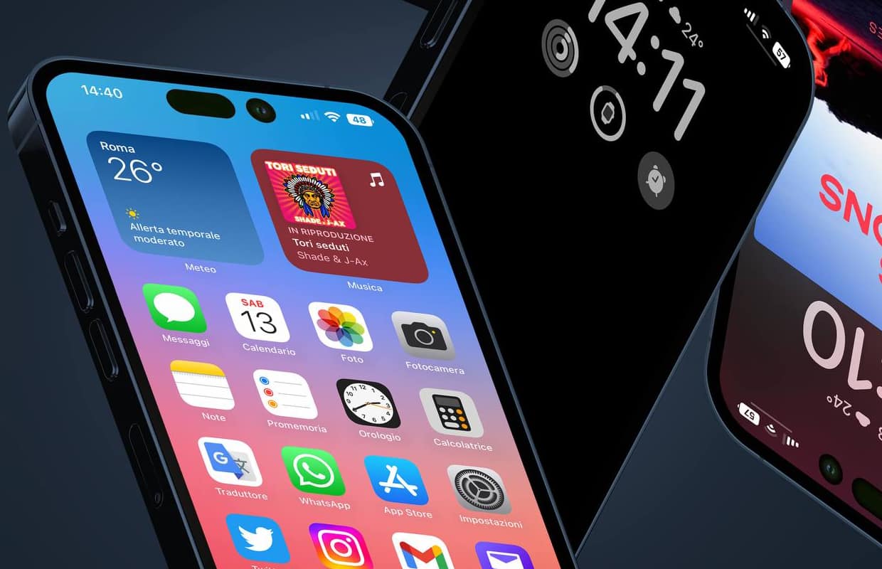 Concept this is what the iPhone 14 Pro Max will look like with