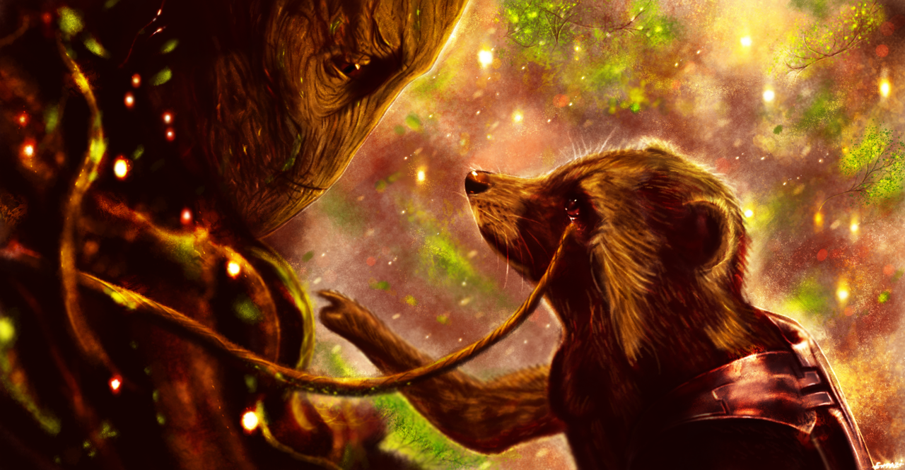 We Are Groot By P1xer