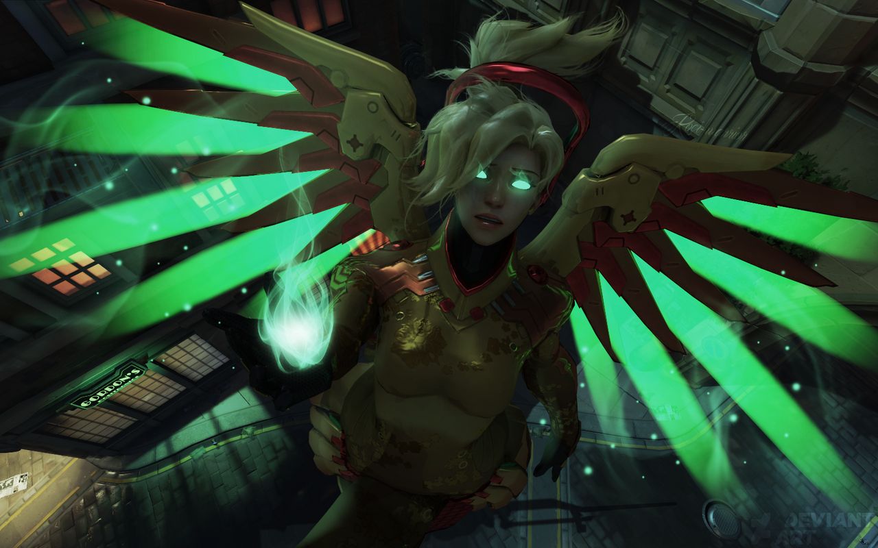 Mercy Angel Possessed Wallpaper By Koei Warrior