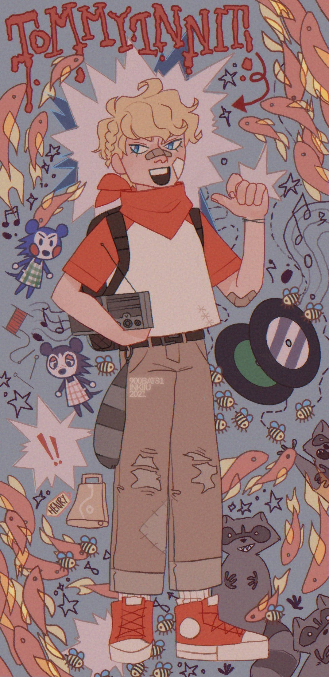 Tommyinnit Wallpaper Helt Gratis