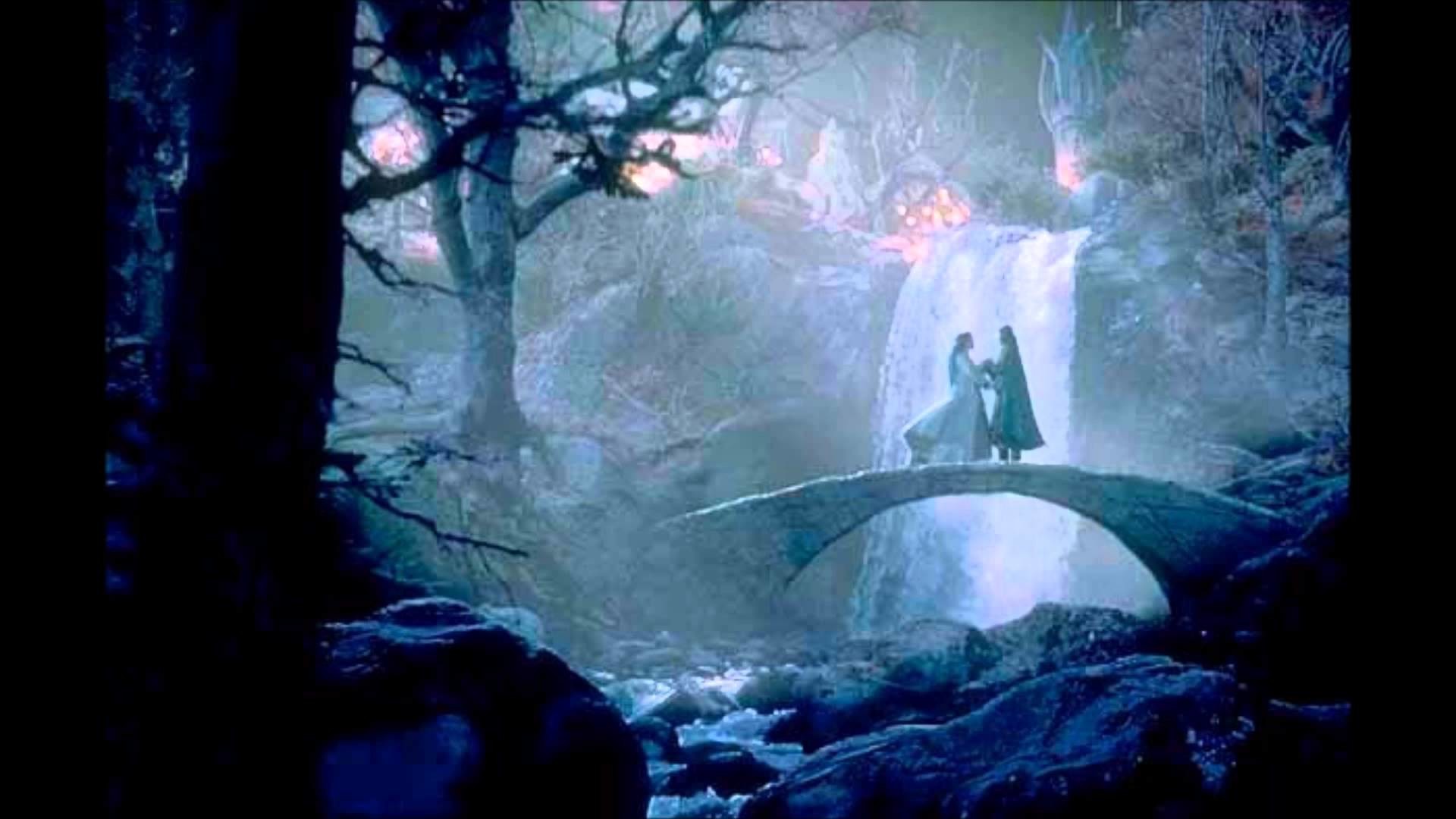1920x1080 Blind Guardian   Aragorn And Arwen On Bridge 1920x1080