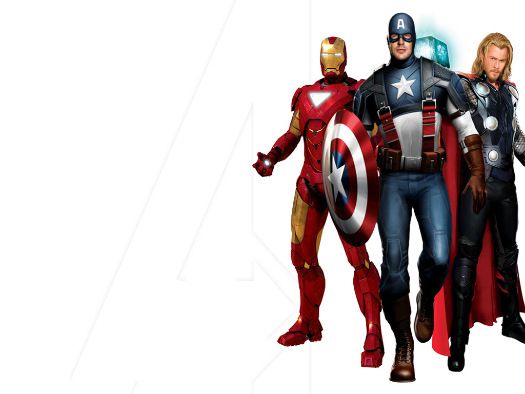 Avengers iPad Wallpaper Powerpoint Background
