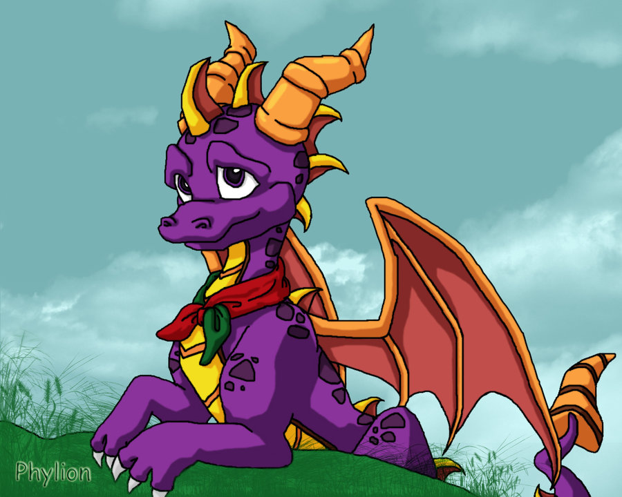 Spyro The Dragon By Phylion