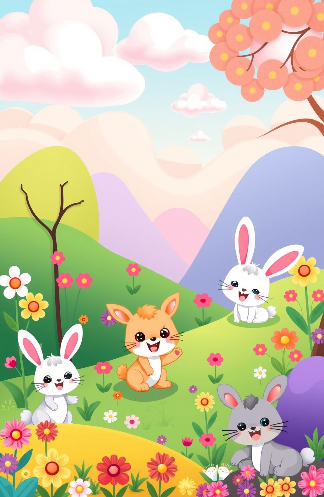 Cute Cartoon Wallpaper For Girls