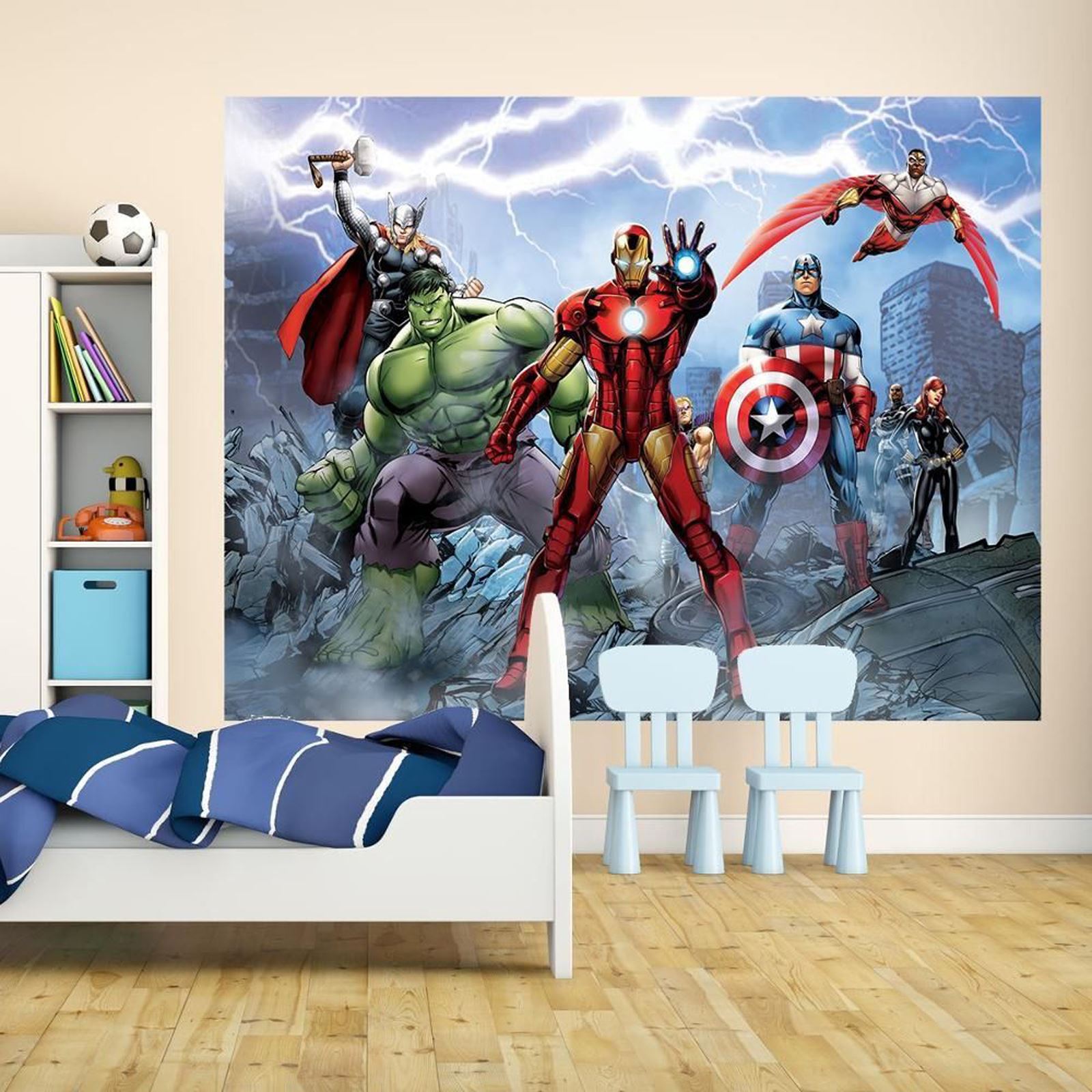 43 Marvel Comics Wallpaper Bedroom On Wallpapersafari