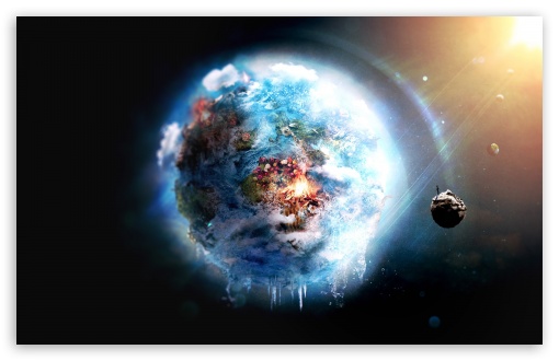Futuristic Outer Space View HD desktop wallpaper High Definition