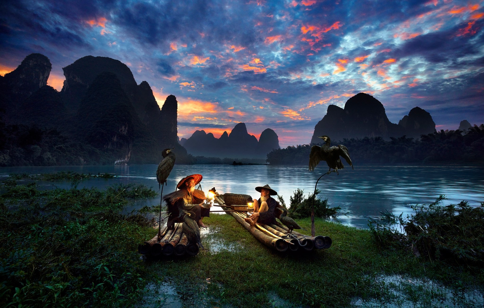 Asian Landscape Wallpaper
