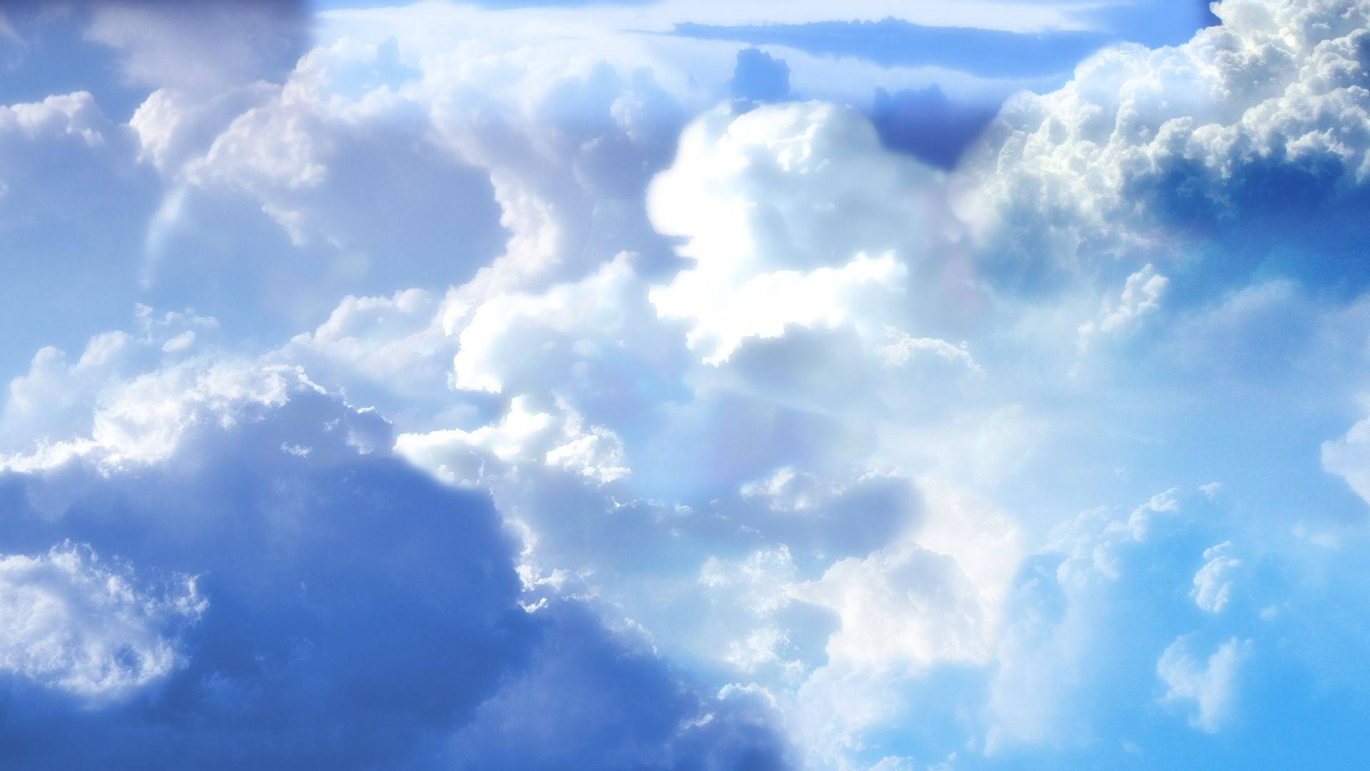 Heavenly Clouds Wallpaper
