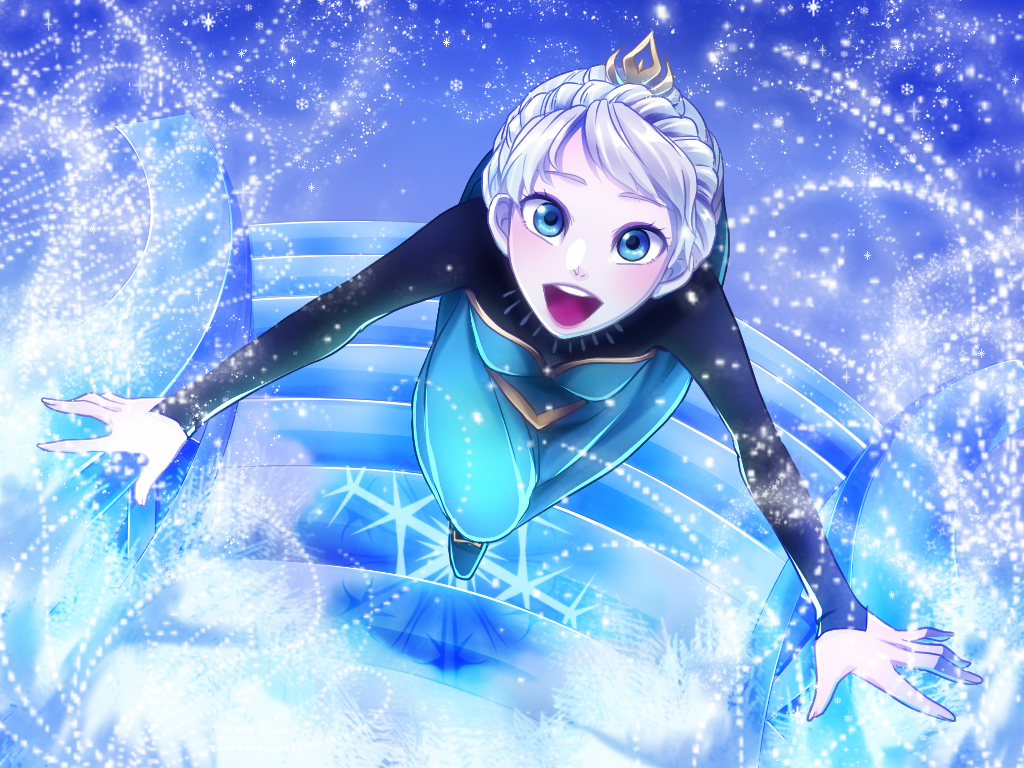 Elsa The Snow Queen Frozen Disney Wallpaper By Save Mangaka