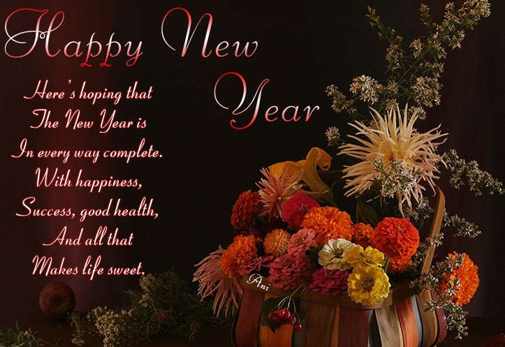 Happy New Year Wishes Quotes Image Cards HD Wallpaper