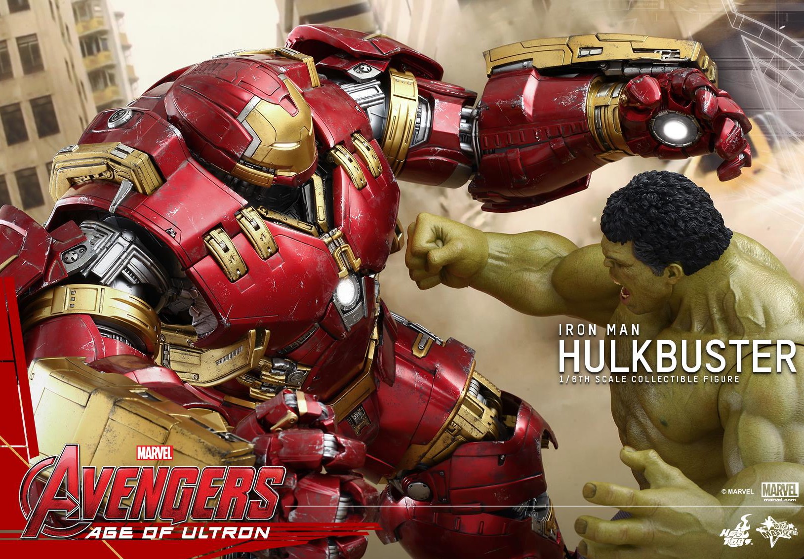 Iron Man Strikes In The Movie That This Hot Toys Hulkbuster