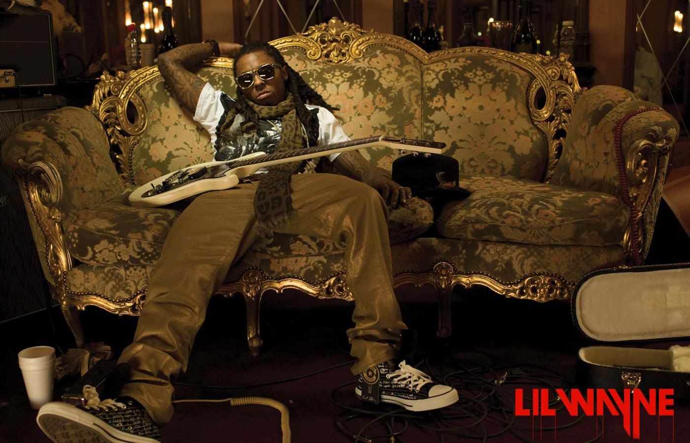 Lil Wayne Guitar Rap Wallpapers 1400x900