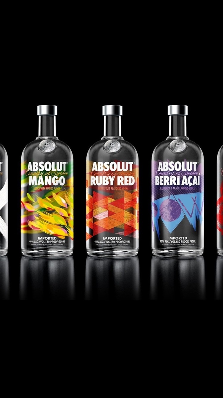 This Wallpaper Absolut Vodka Flavours HD