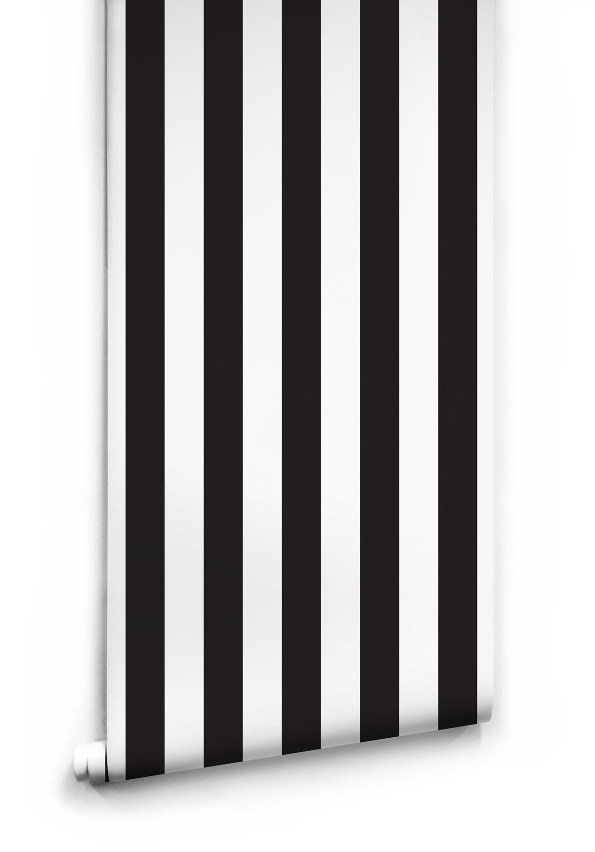 Black White Stripe Wallpaper By Ingrid Mika For Milton King