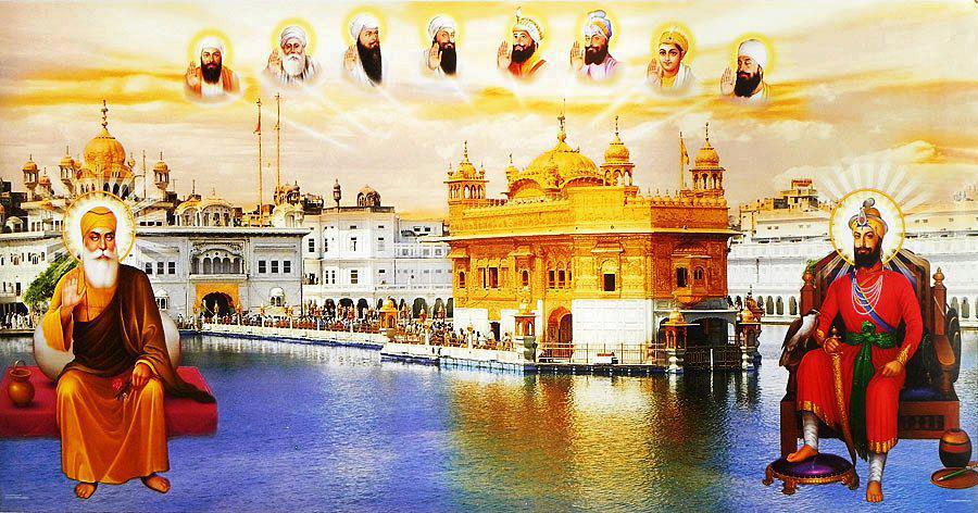 WALLPAPER ON THE NET Ten Gurus of Sikh   Sikh Gurus