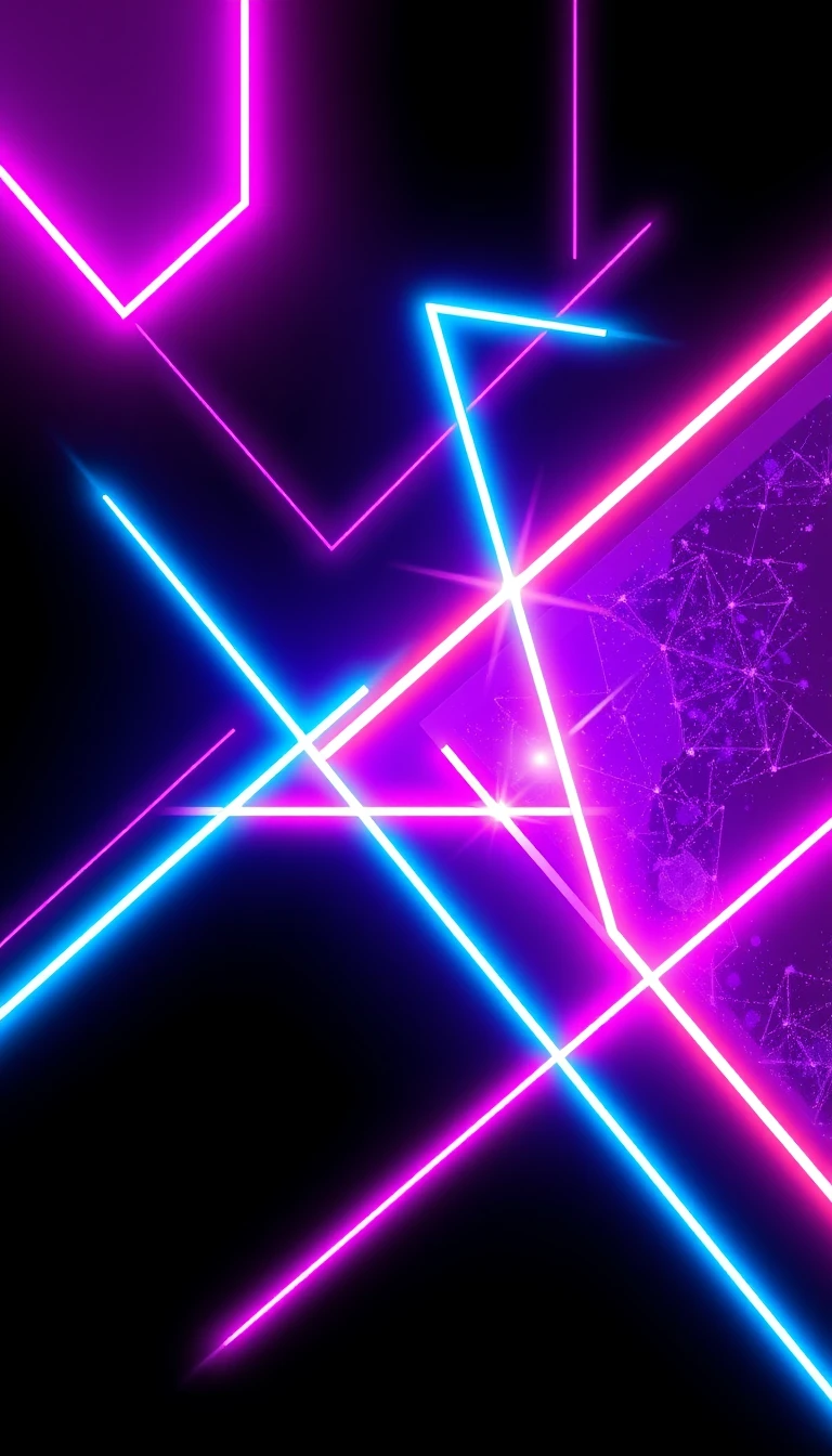 Neon 4k Phone Wallpaper
