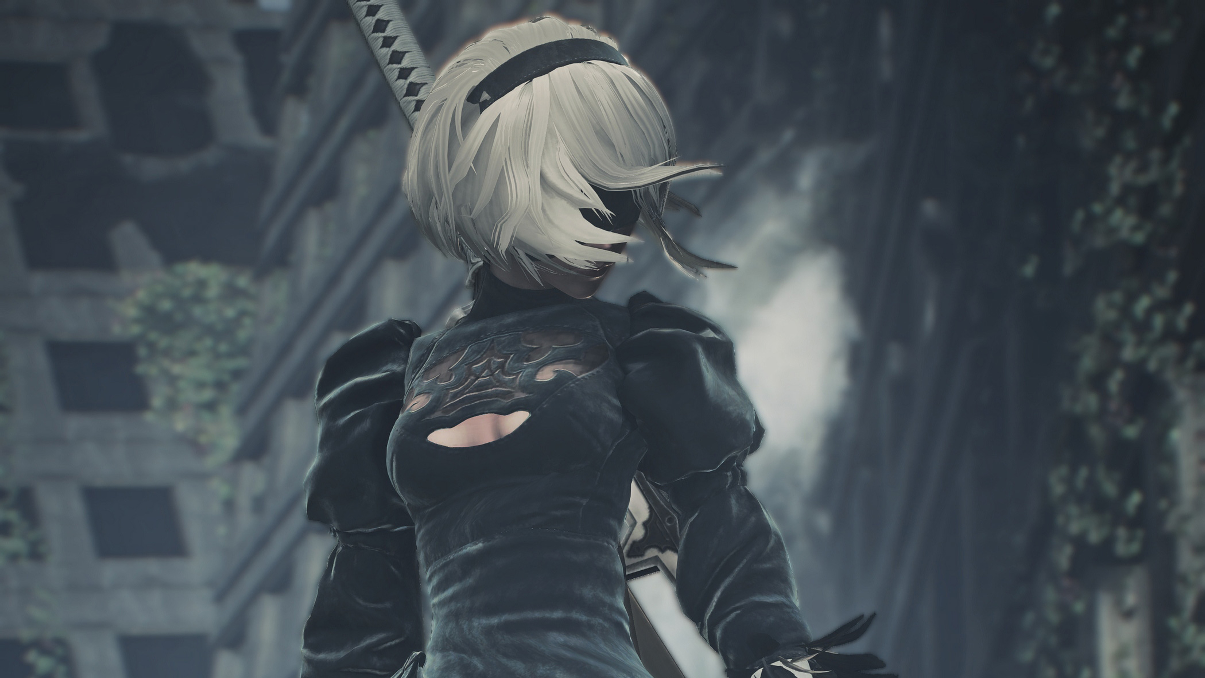 A2 Nier Automata Art 4k HD Wallpaper Image Photos And Picture