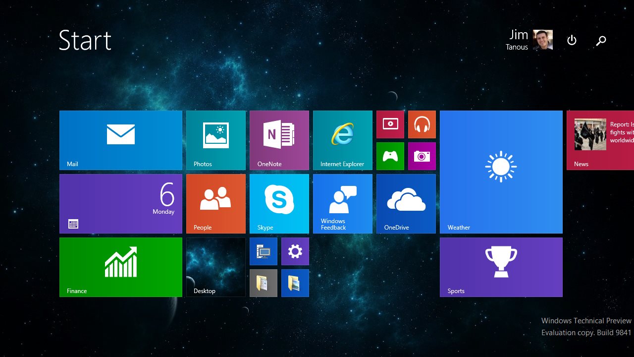 How to Switch from the Start Menu to the Start Screen in Windows 10 1280x720