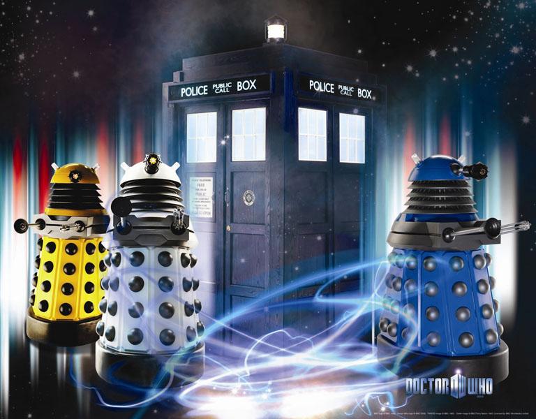 Doctor Who Wallpaper Daleks Tardis Forbiddenpla