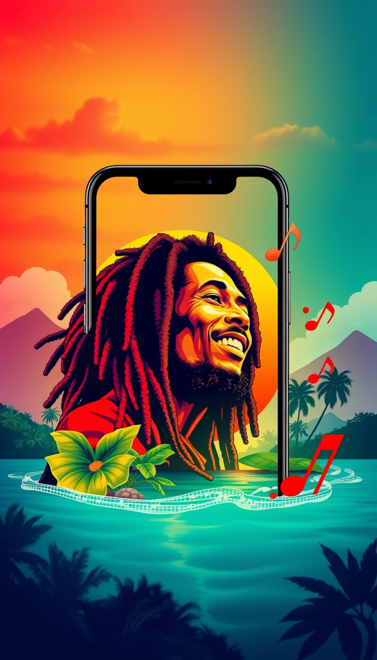 🔥 Download Bob Marley Phone Wallpaper by @kevinb97 | Bob Marley Phone ...