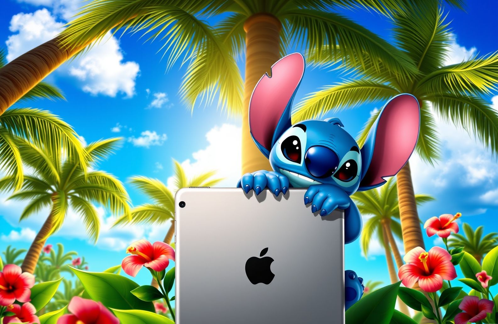 Don T Touch My iPad Stitch Wallpaper