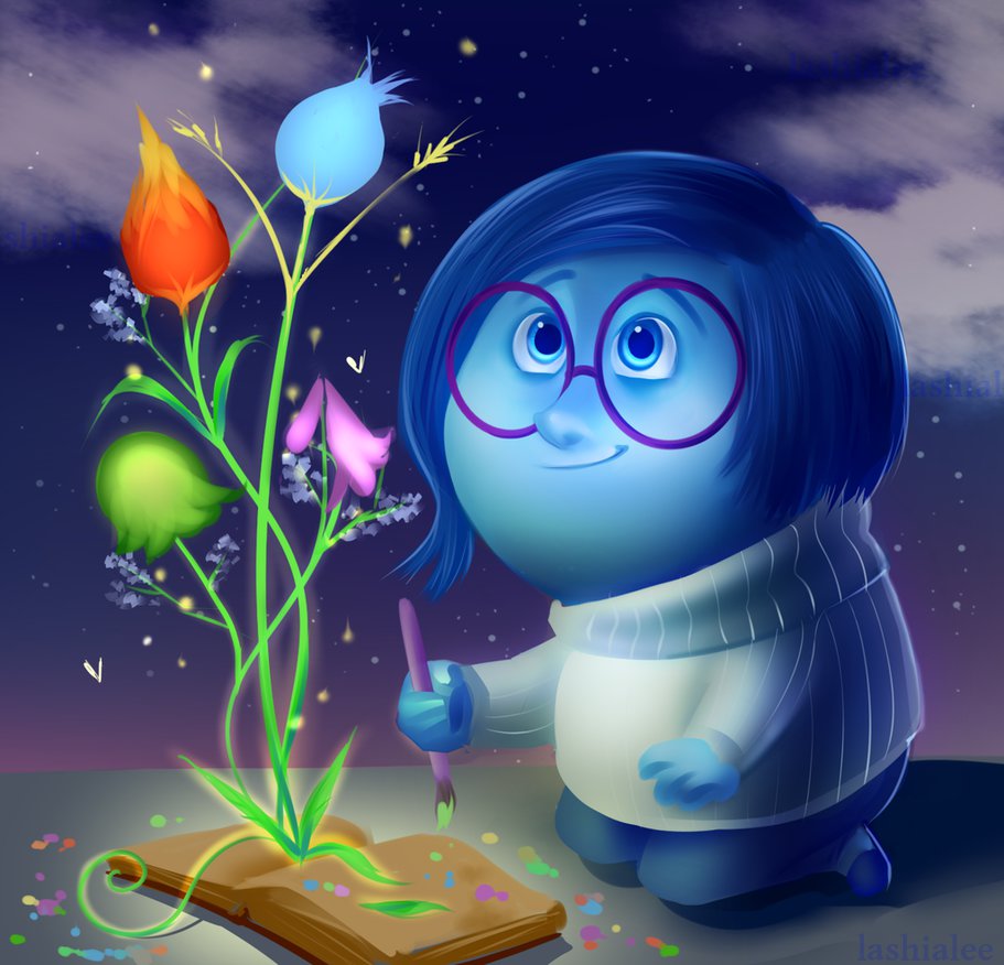 Sadness Inside Out Wallpaper