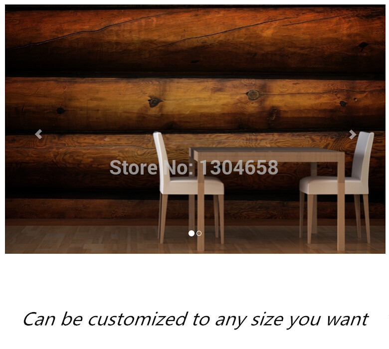 Free Download Shipping Custom Mural Log Cabin Wallpaper Mural