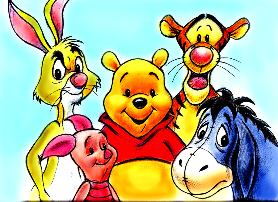 Winnie The Pooh And Friends By Zdrer456