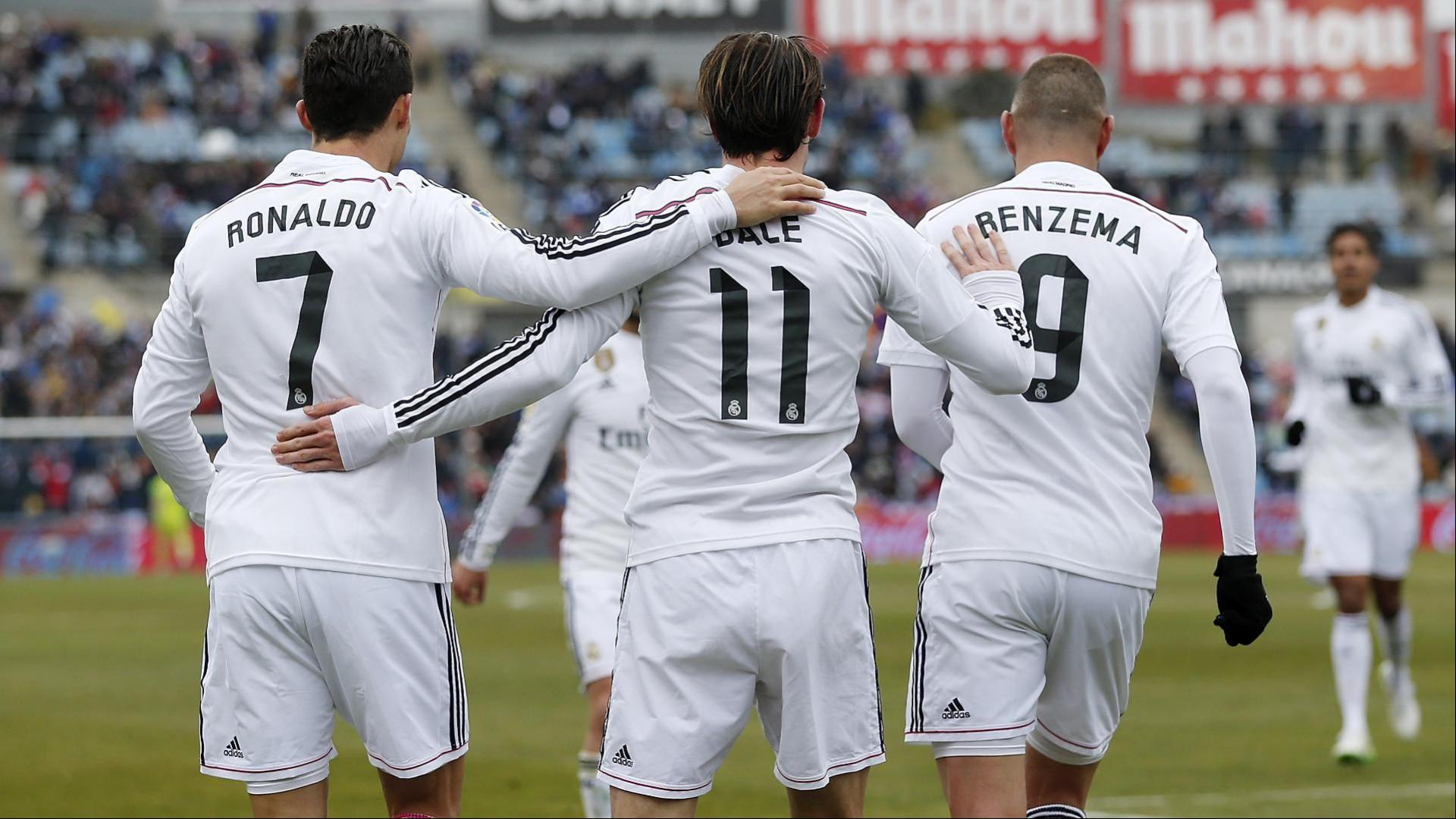 Real Madrid Bbc Trio Bale Benzema Cristiano HD Wallpaper For