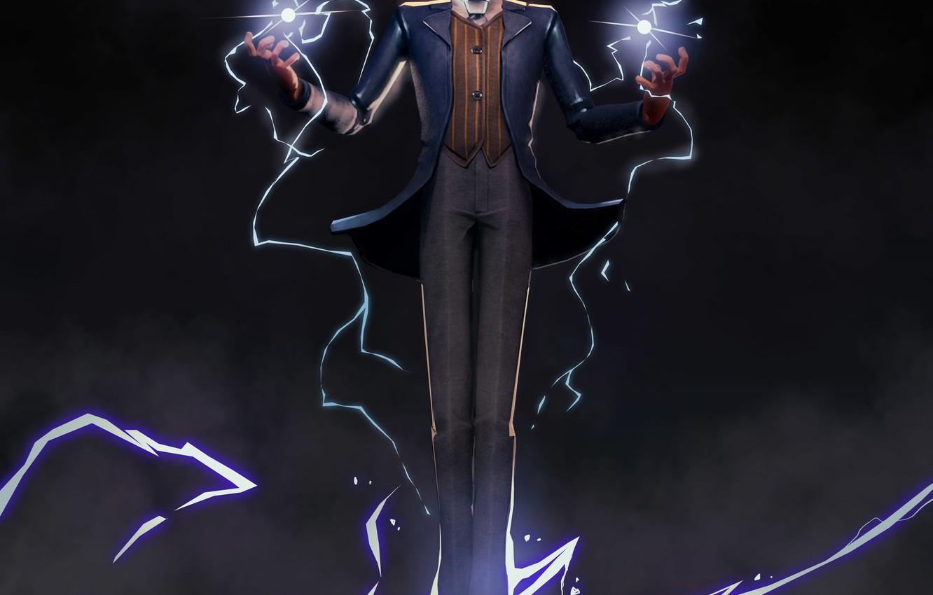 Wallpaper Lightning Power Tesla Physicist