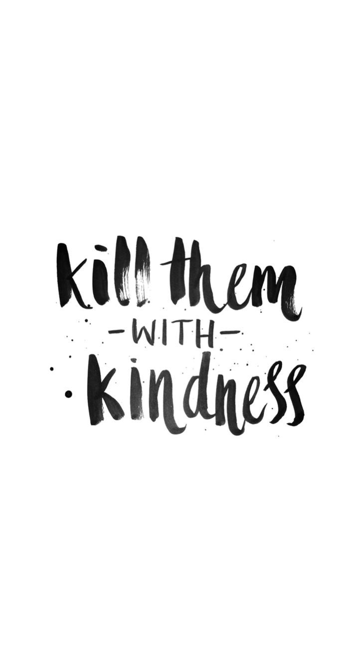 Kill Them With Kindness Brush Lettering Practice Inspiration