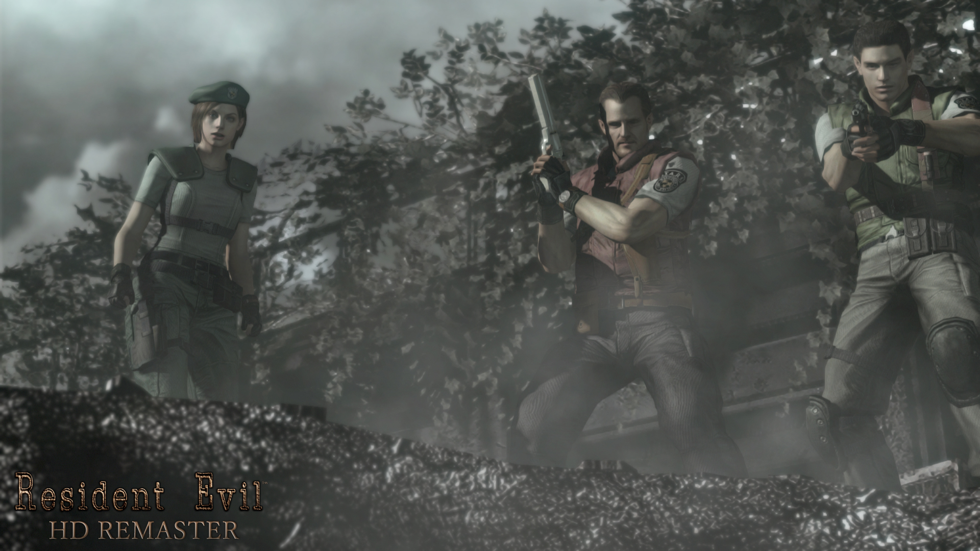 Resident Evil 3 Remake Jill Valentine Carlos Oliveira 4K Wallpaper 31608