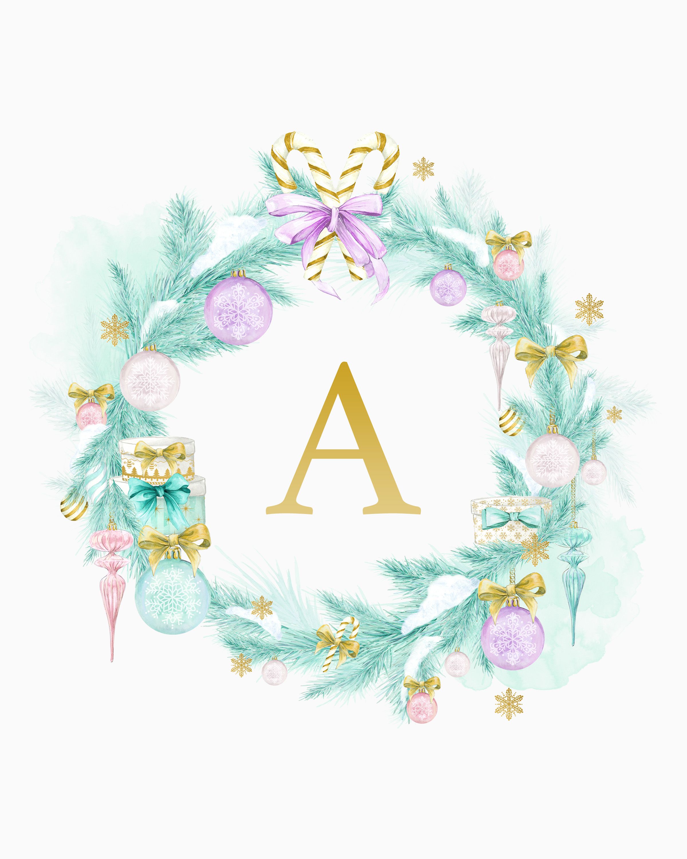 Cute Letter A Wallpaper