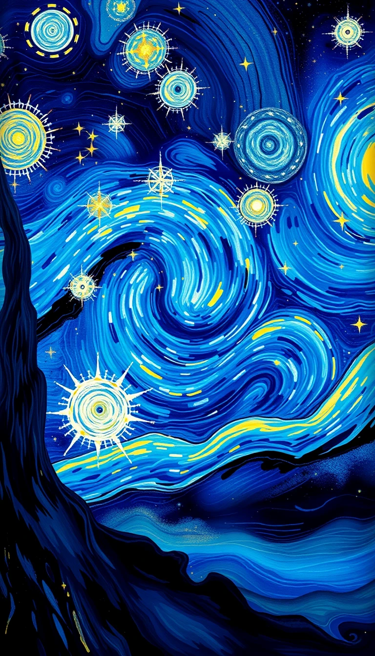 Starry Night Phone Wallpaper