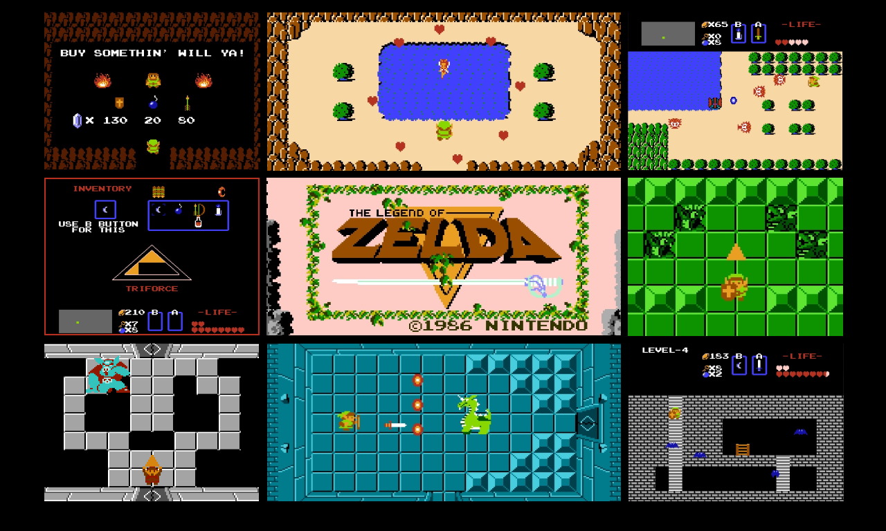 The Legend of Zelda NES Wallpaper by Jeffrey Scott 1280x768