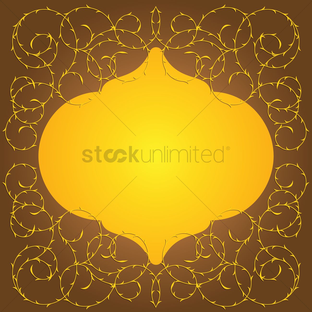 Decorative ramadan background design Vector Image   1962088