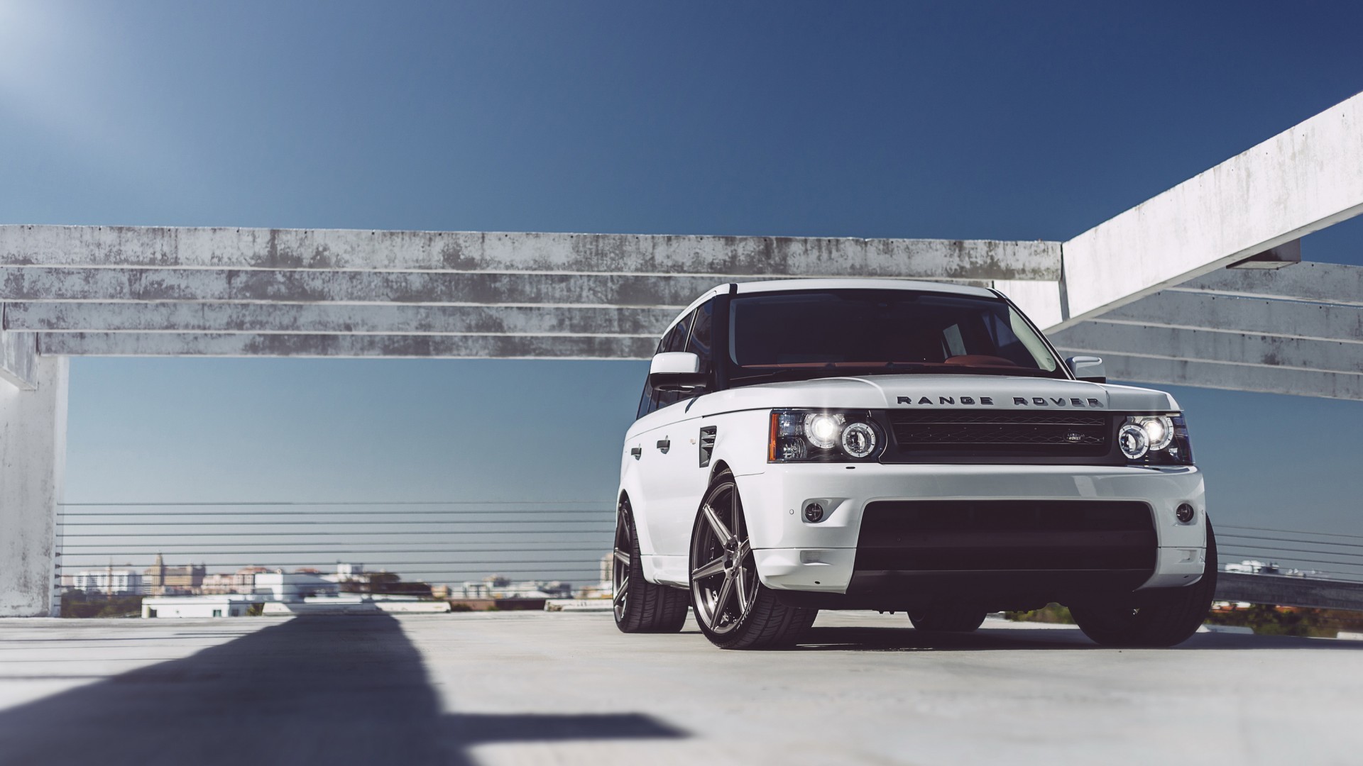 White Range Rover 1080p HD Wallpaper Car Source