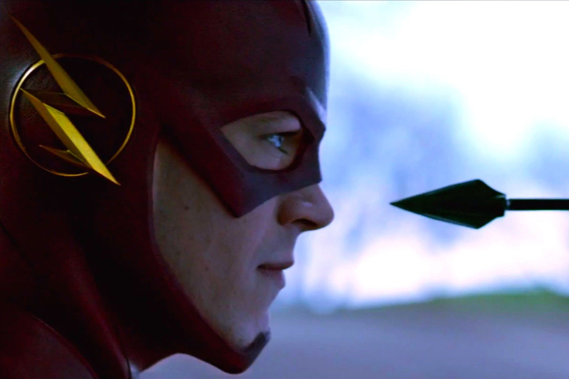 the flash tv show stills wallpaper arrow and the flash mashup oliver