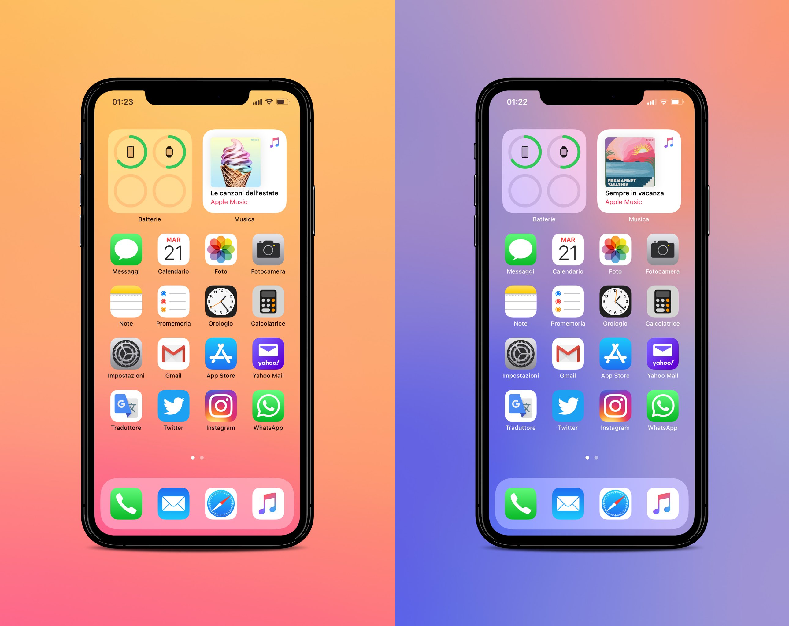 iOS 14 wallpaper gradient inspirations for iPhone and iPad 2580x2048