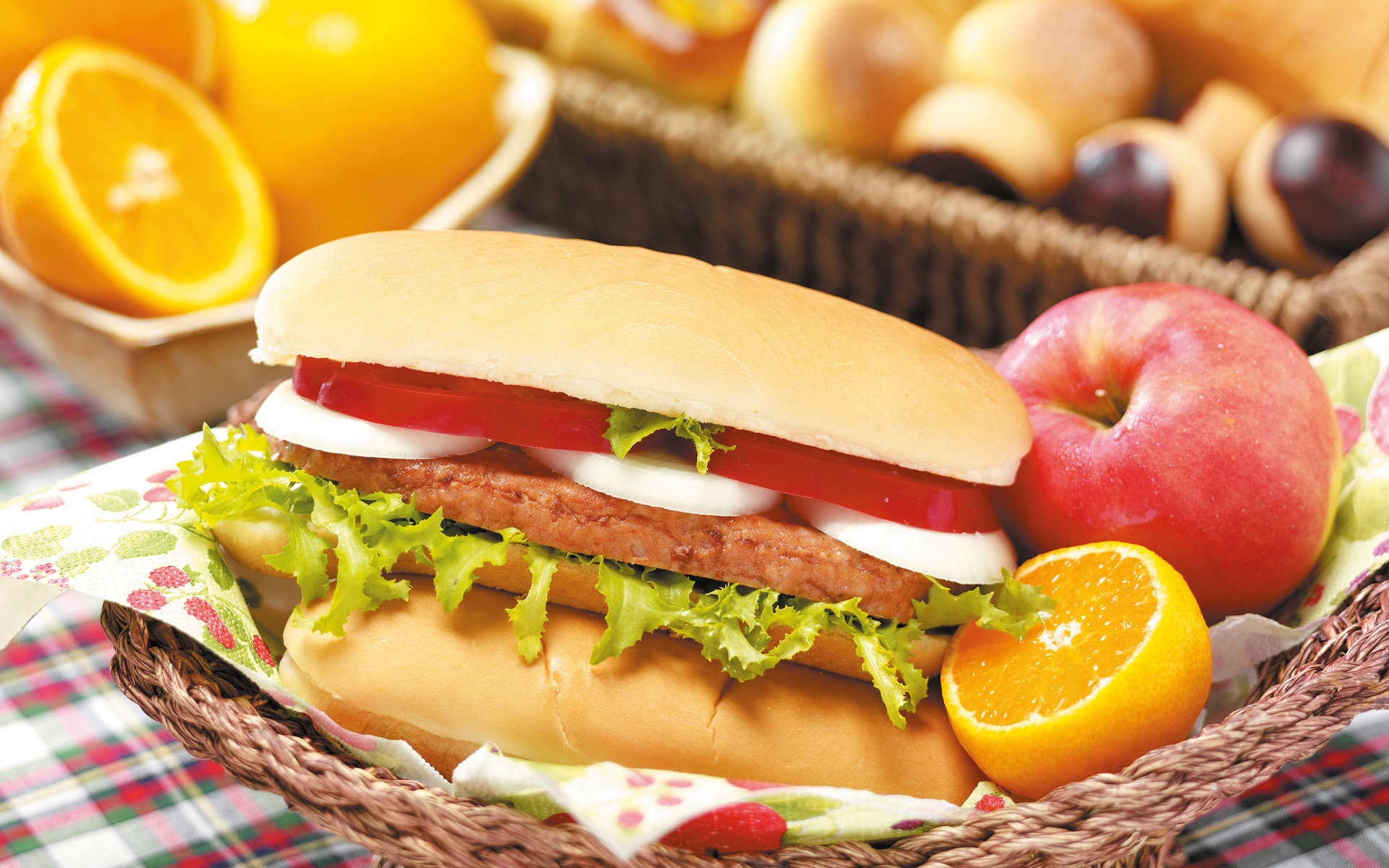 Food Sandwich Burger Wallpaper