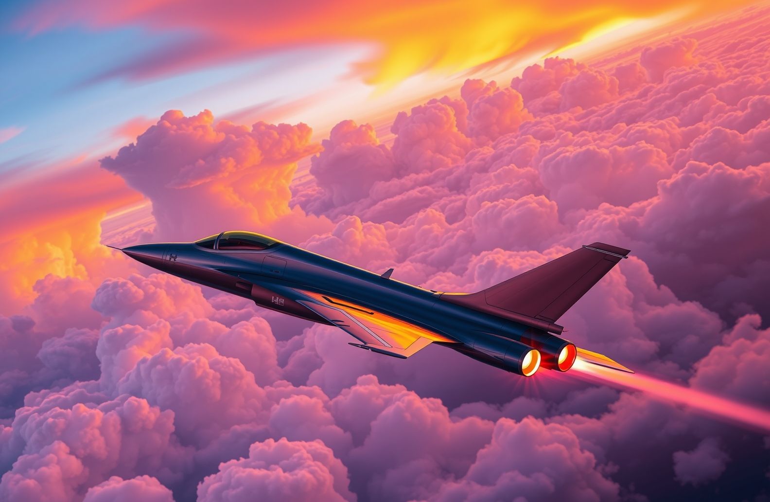 1080p HD Jet Fighter Wallpaper