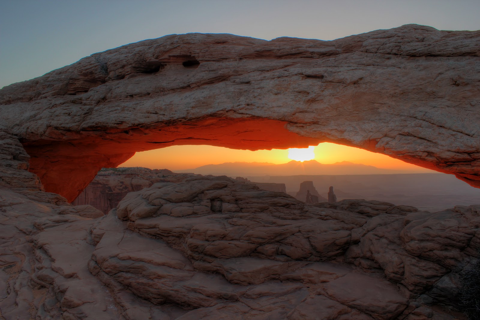 Mesa Arch Sunrise Location Utah Park Canyonlands National HD