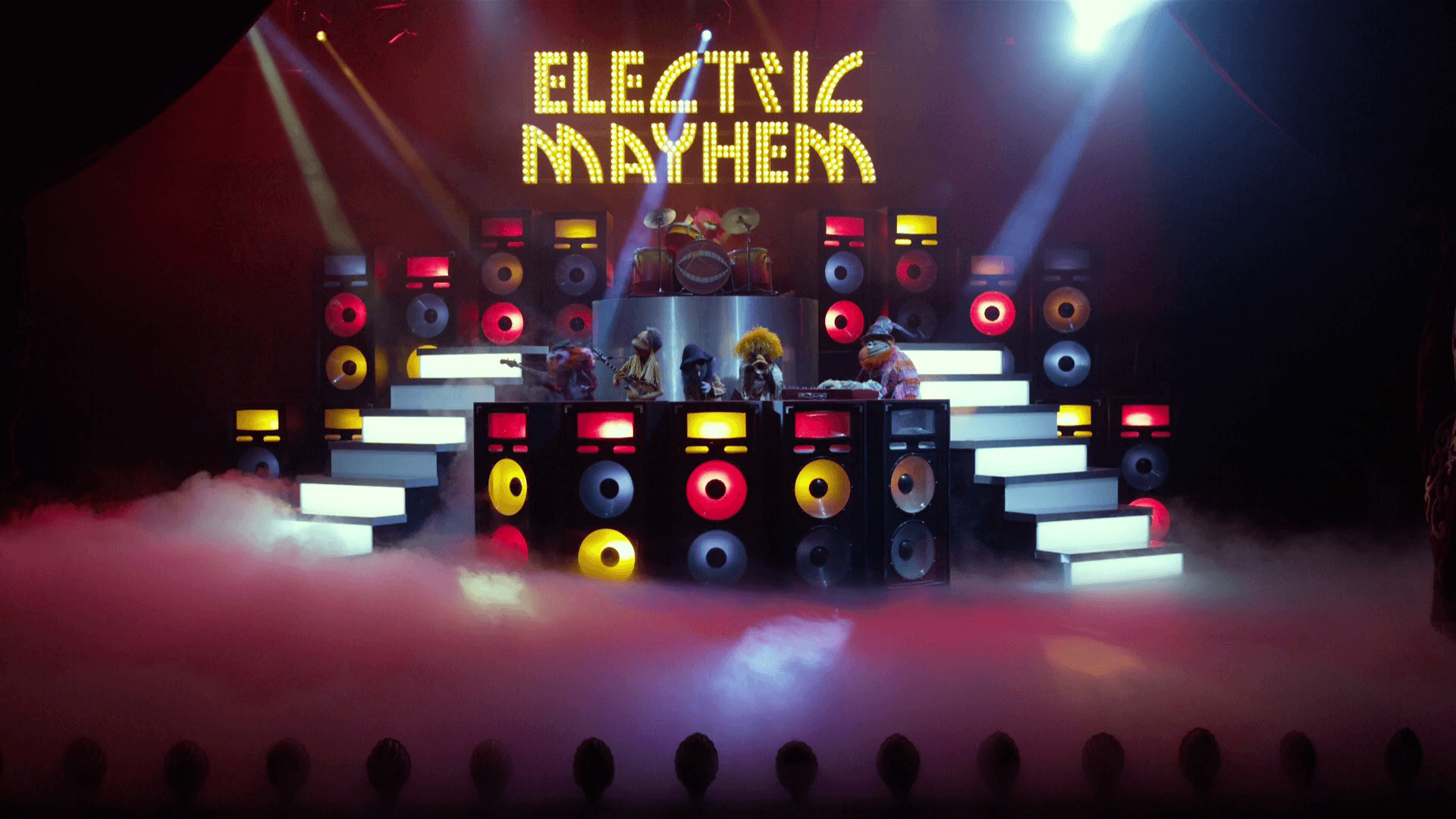 Electric Mayhem Wallpaper Top Background