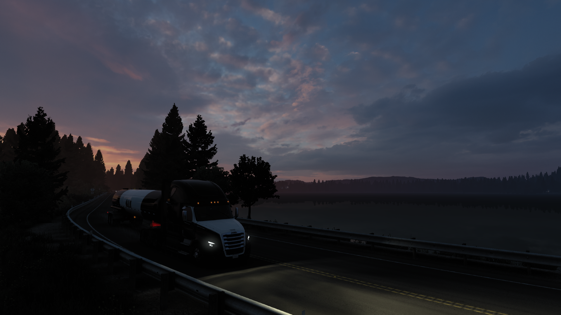 American Truck Simulator HD Wallpaper Epic Trucking Adventure